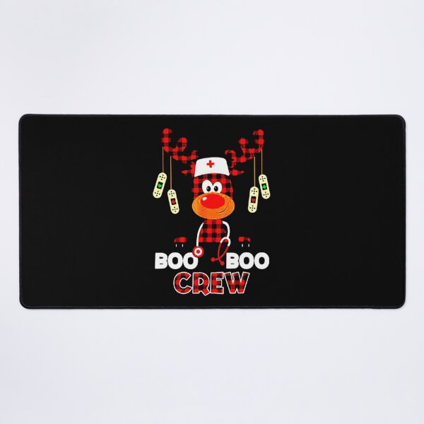Item preview, Meme Boo Boo Crew Reindeer Nurse designed and sold by BufFord71.