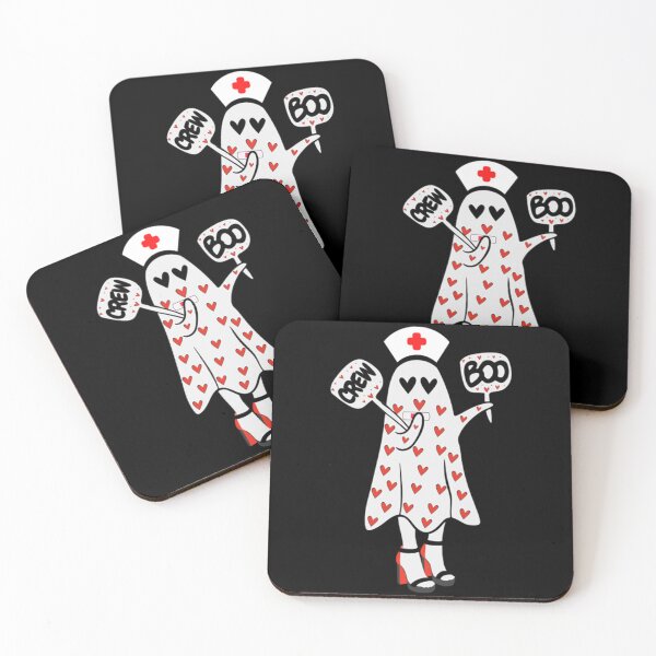 Item preview, Meme Boo Boo Crew Cute Nurse Ghost Costume Girls designed and sold by BufFord71.
