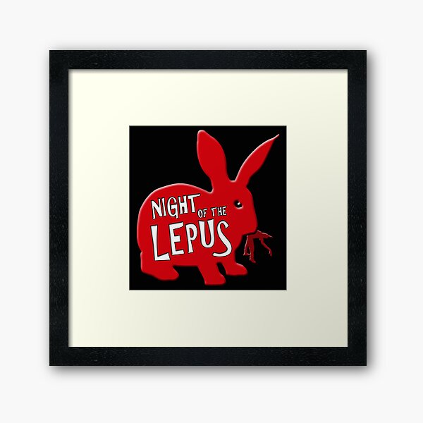 Night of the Lepus Framed Art Print