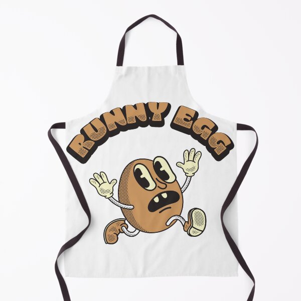 Item preview, Vintage Retro Runny Egg Cute Food Pun designed and sold by ariaarti.