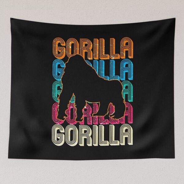 Item preview, gorilla designed and sold by Mila1946.