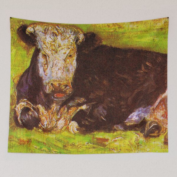 Item preview, Lying Cow - Vincent van Gogh designed and sold by SimpleJoyStyle.