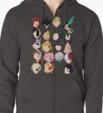 Class 1-A Zipped Hoodie