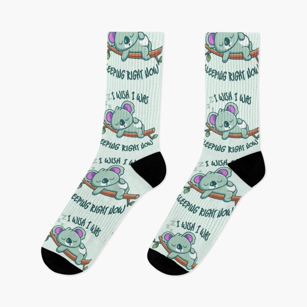 Item preview, I Wish I Was Sleeping Right Now Green Koala designed and sold by everything4eva.