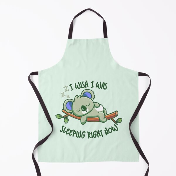 Item preview, I Wish I Was Sleeping Right Now Green Koala designed and sold by everything4eva.
