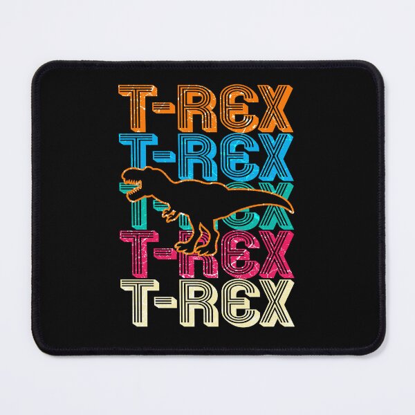 Item preview, Colorful retro T-Rex designed and sold by Mila1946.