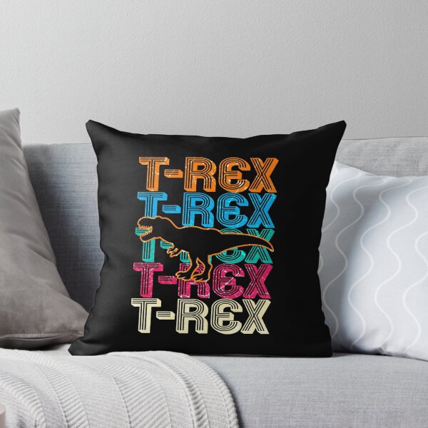 Item preview, Colorful retro T-Rex designed and sold by Mila1946.