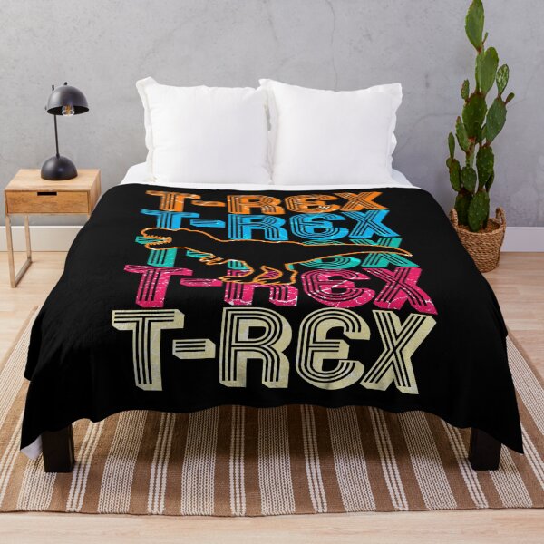 Item preview, Colorful retro T-Rex designed and sold by Mila1946.