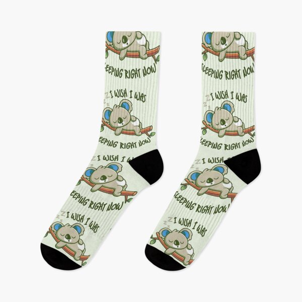 Item preview, I Wish I Was Sleeping Right Now Green Koala designed and sold by everything4eva.