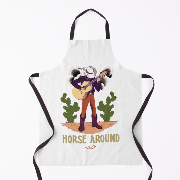 Item preview, HORSE AROUND rider: Cowboy Horse rider's meme t shirt designed and sold by Rodayna Elnaggar.