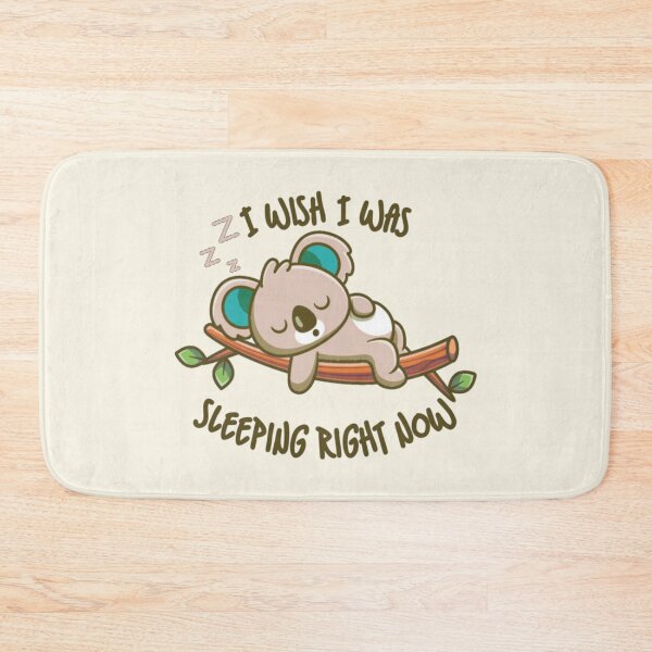 Item preview, I Wish I Was Sleeping Right Now Brown Koala designed and sold by everything4eva.