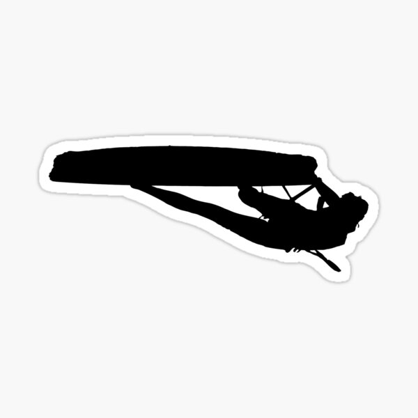 Item preview, Kitesurfer Freestyle Action Silhouette noire Art vectoriel designed and sold by taiche.