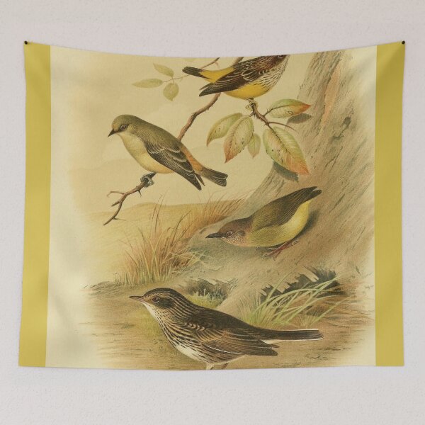 Item preview, Lemon Belied Crombec And Yellowfish Pipit designed and sold by laguitan10.