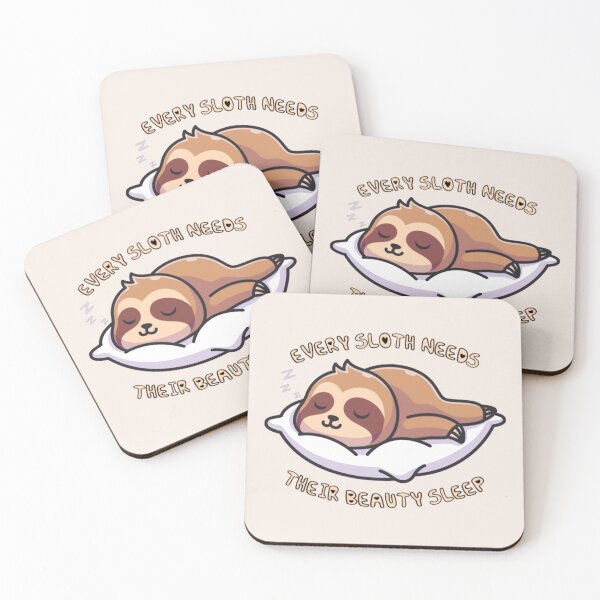 Item preview, Every Sloth Needs Their Beauty Sleep Brown designed and sold by everything4eva.