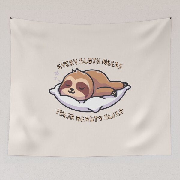 Item preview, Every Sloth Needs Their Beauty Sleep Brown designed and sold by everything4eva.
