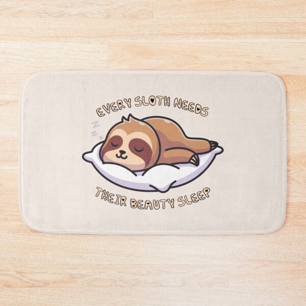 Item preview, Every Sloth Needs Their Beauty Sleep Brown designed and sold by everything4eva.