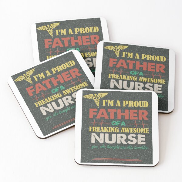 Item preview, Im A Proud Father Of A Awesome Nurse Vintage designed and sold by Lewerenz.