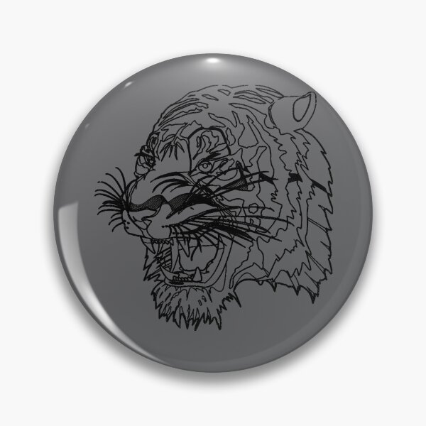 Item preview, Cabeza de tigre de suma negra designed and sold by tpixx.