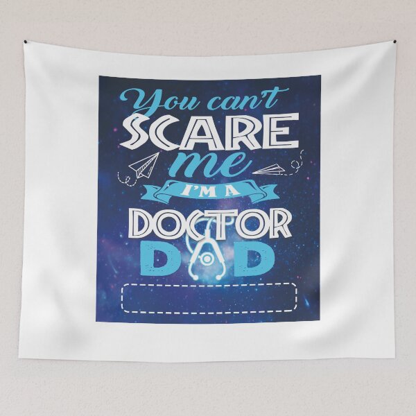 Item preview, I'm A Dad And A Doctor Nothing Scares Me designed and sold by Lewerenz.