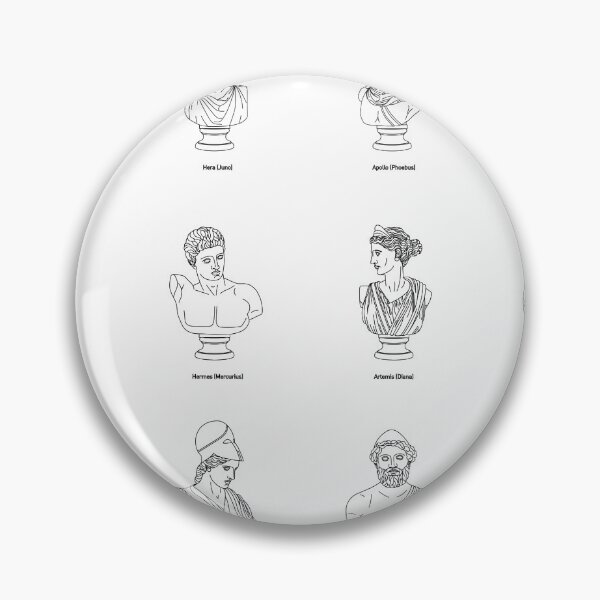 Item preview, simple line art olympian gods set designed and sold by cute--world.