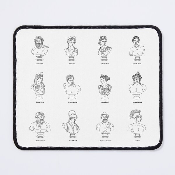 Item preview, simple line art olympian gods set designed and sold by cute--world.