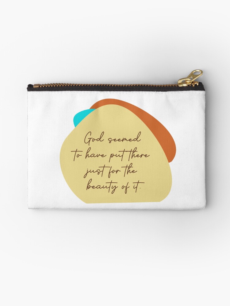 Thumbnail 1 of 4, Zipper Pouch, Beauty Of It designed and sold by newmariaph.