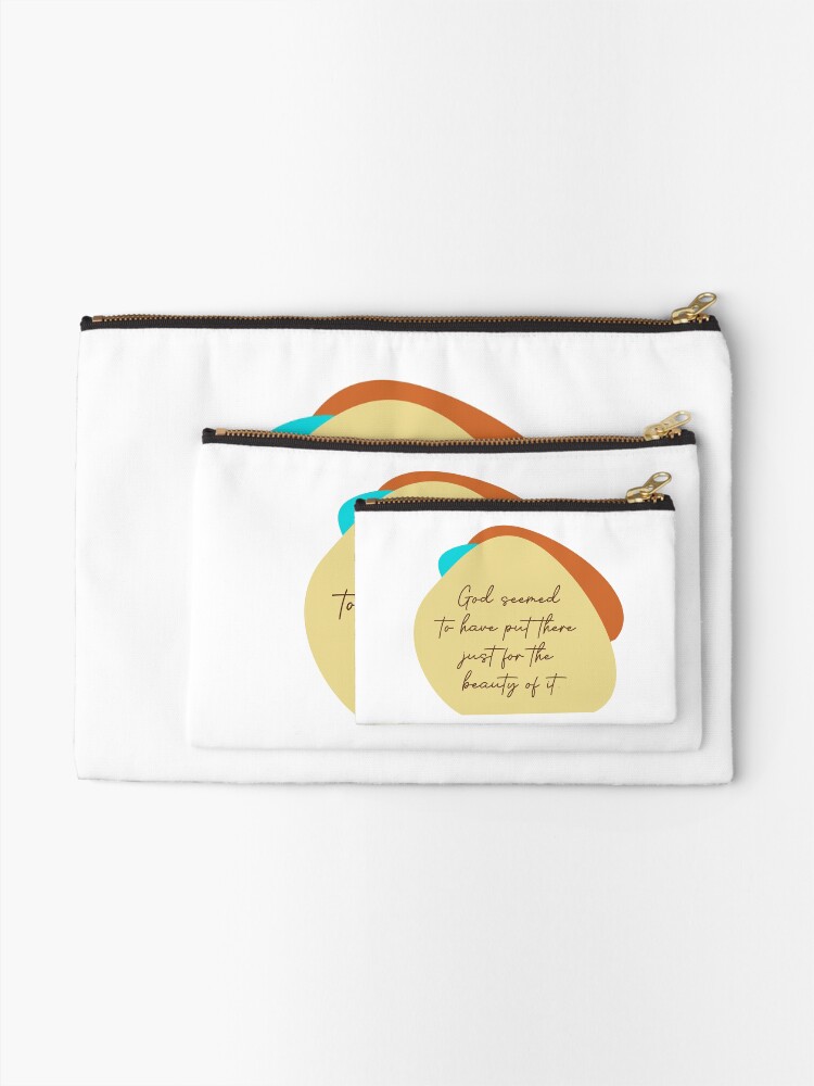 Thumbnail 2 of 4, Zipper Pouch, Beauty Of It designed and sold by newmariaph.