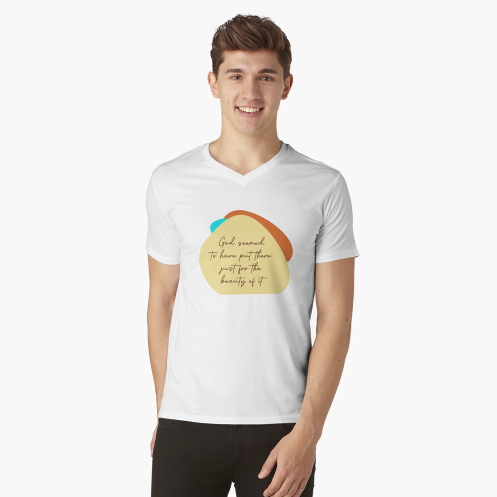 Item preview, V-Neck T-Shirt designed and sold by newmariaph.
