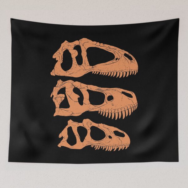 Item preview, Giganotosaurus Tyrannosaurus Rex Allosaurus Fossil designed and sold by NicGrayGraphic.
