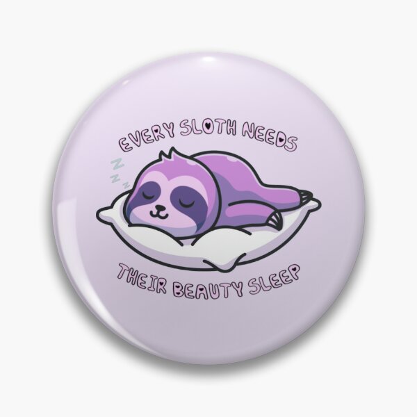 Item preview, Every Sloth Needs Their Beauty Sleep Purple designed and sold by everything4eva.
