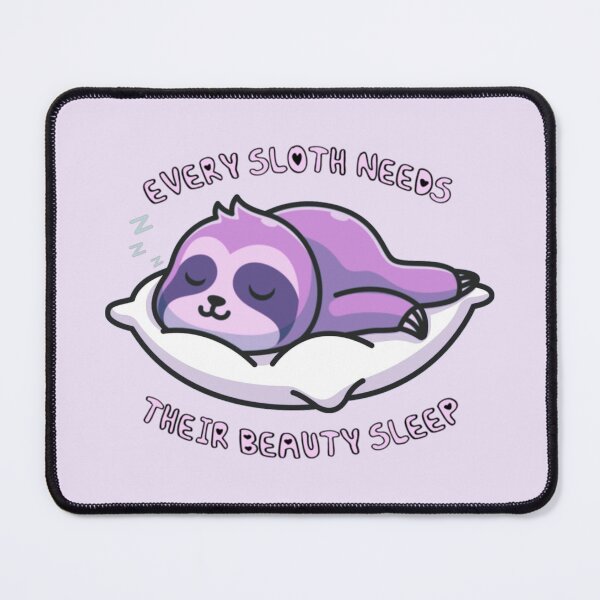 Item preview, Every Sloth Needs Their Beauty Sleep Purple designed and sold by everything4eva.