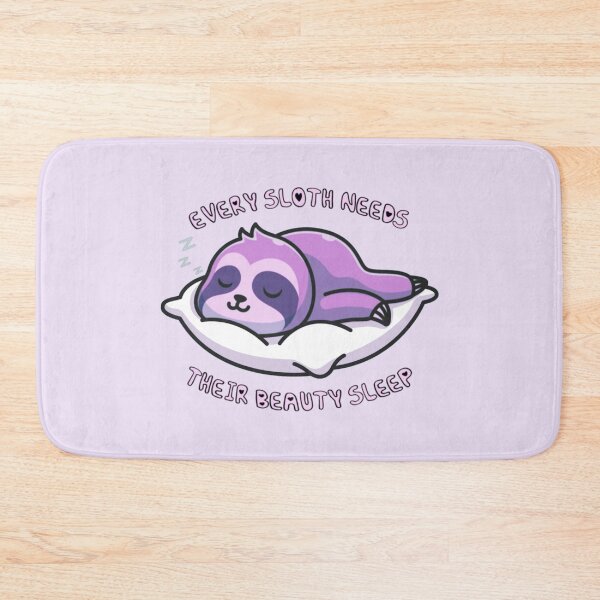 Item preview, Every Sloth Needs Their Beauty Sleep Purple designed and sold by everything4eva.