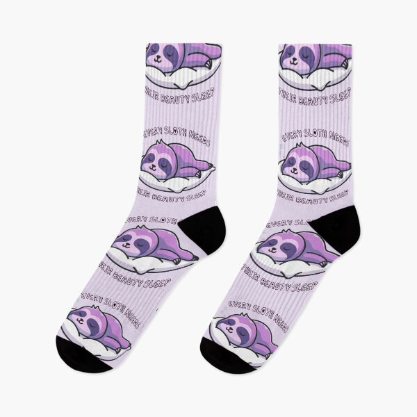 Item preview, Every Sloth Needs Their Beauty Sleep Purple designed and sold by everything4eva.