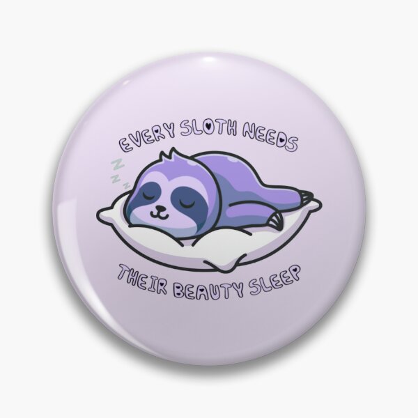 Item preview, Every Sloth Needs Their Beauty Sleep Purple designed and sold by everything4eva.