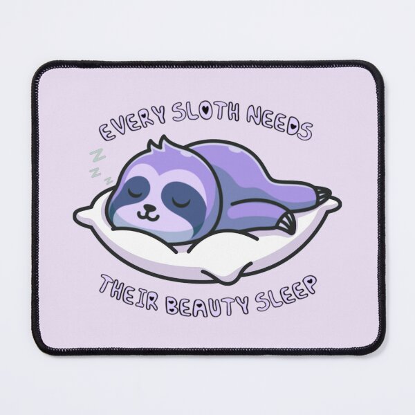Item preview, Every Sloth Needs Their Beauty Sleep Purple designed and sold by everything4eva.