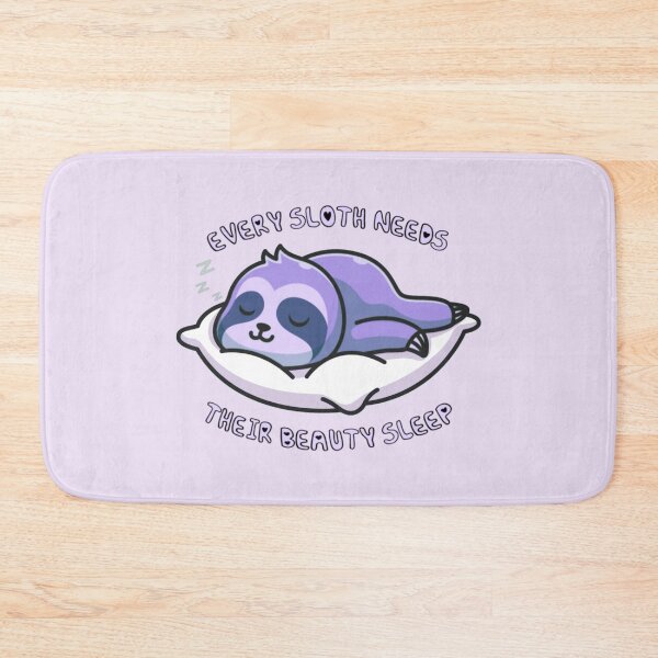 Item preview, Every Sloth Needs Their Beauty Sleep Purple designed and sold by everything4eva.