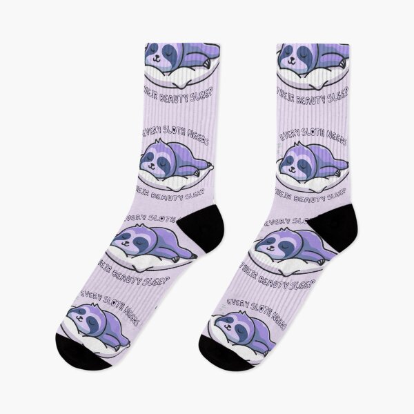 Item preview, Every Sloth Needs Their Beauty Sleep Purple designed and sold by everything4eva.