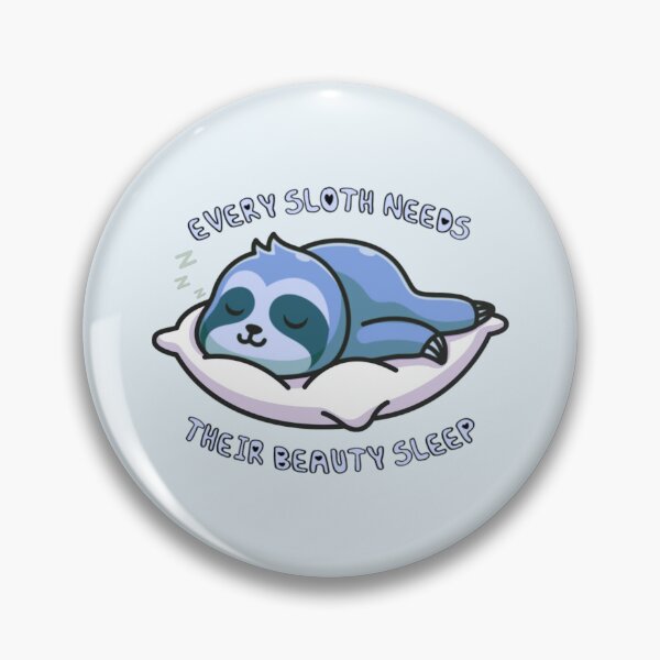 Item preview, Every Sloth Needs Their Beauty Sleep Blue designed and sold by everything4eva.