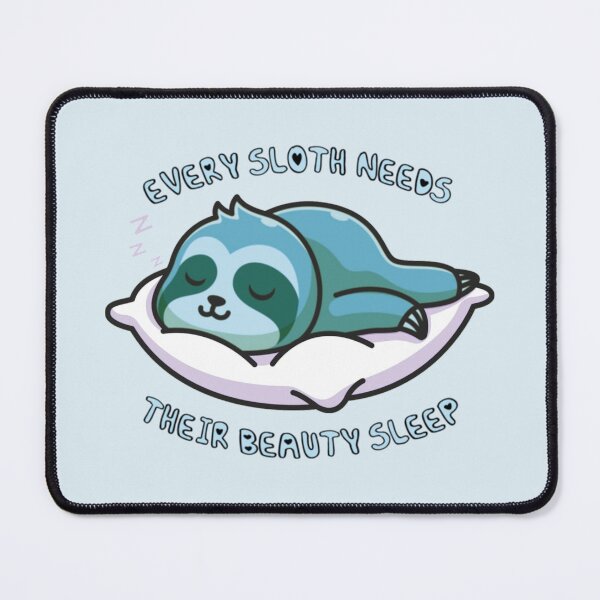 Item preview, Every Sloth Needs Their Beauty Sleep Blue designed and sold by everything4eva.