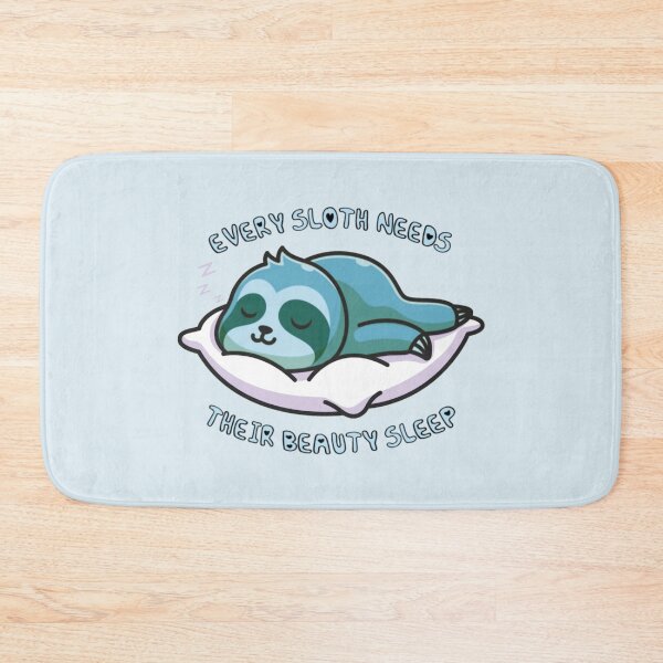 Item preview, Every Sloth Needs Their Beauty Sleep Blue designed and sold by everything4eva.
