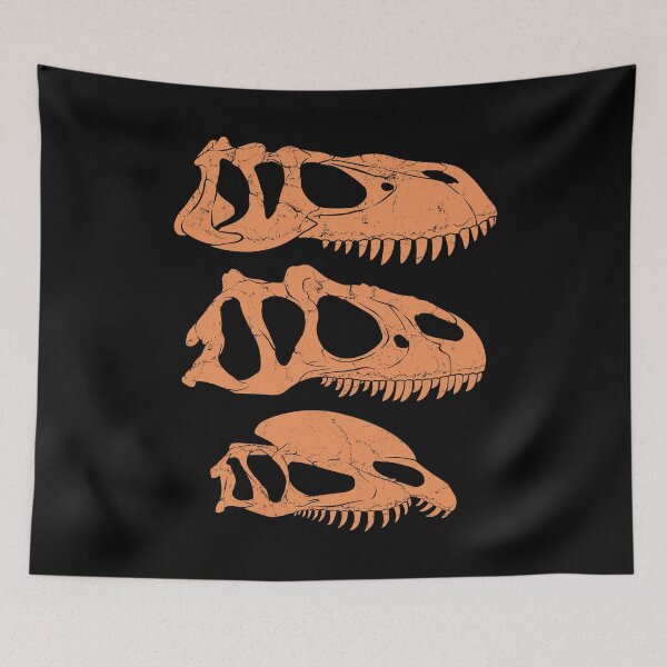 Item preview, Torvosaurus Allosaurus Dilophosaurus fossil designed and sold by NicGrayGraphic.