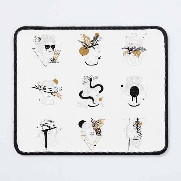 Item preview, illustration line art olympian gods set v2 designed and sold by cute--world.