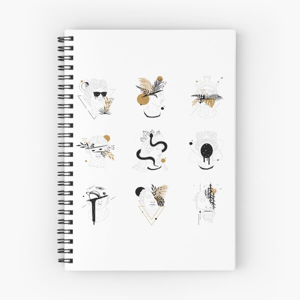 Item preview, illustration line art olympian gods set v2 designed and sold by cute--world.