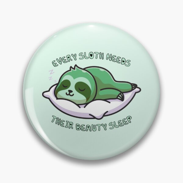 Item preview, Every Sloth Needs Their Beauty Sleep Green designed and sold by everything4eva.