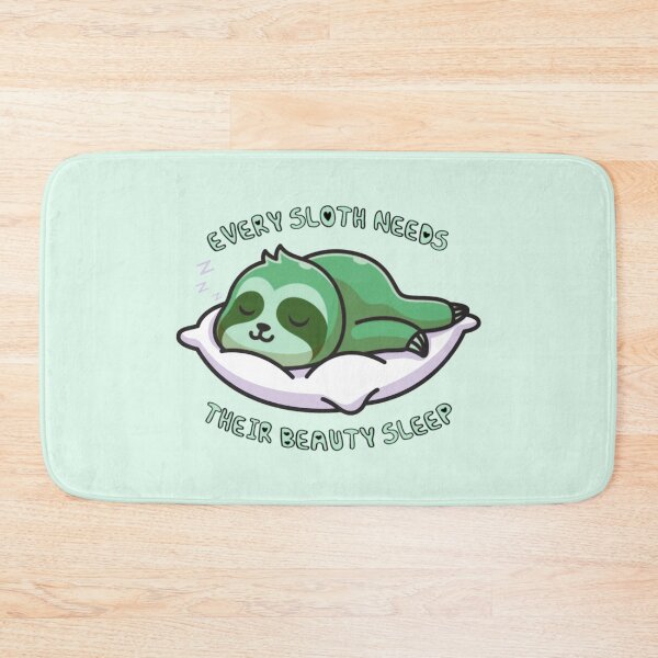 Item preview, Every Sloth Needs Their Beauty Sleep Green designed and sold by everything4eva.