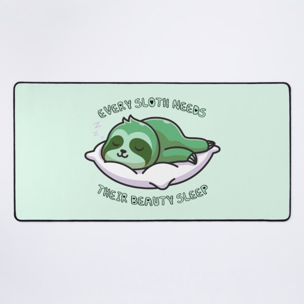Item preview, Every Sloth Needs Their Beauty Sleep Green designed and sold by everything4eva.