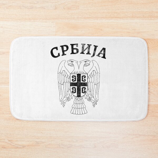 Item preview, Serbia Eagle Coat of Arms Serbian Cyrillic designed and sold by Mila1946.