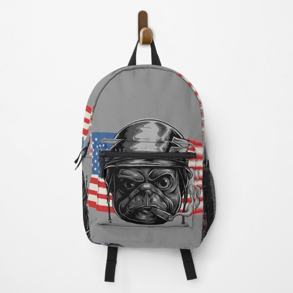 Item preview, American soldier pug designed and sold by Aysa Galaxy.