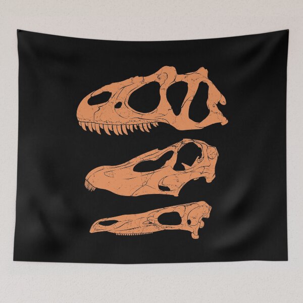Item preview, Allosaurus Diplodocus Stegosaurus fossil designed and sold by NicGrayGraphic.