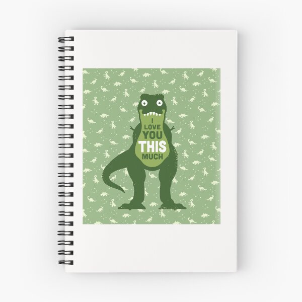 Item preview, Dinosaur I Love You This Much designed and sold by MarlonOff.